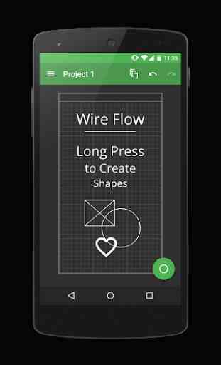 Wire Flow Wireframe Design 3