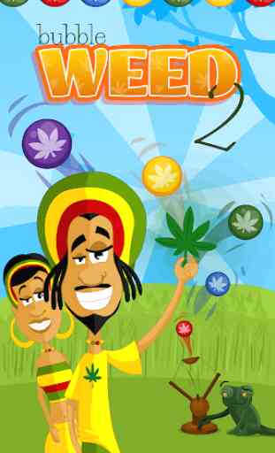 Bubble Shooter Weed Game 3