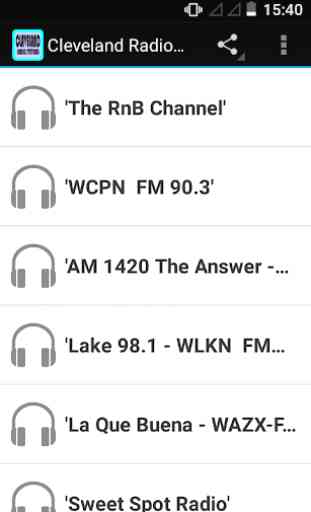 Cleveland Radio Stations 1