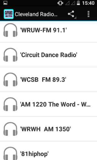 Cleveland Radio Stations 2