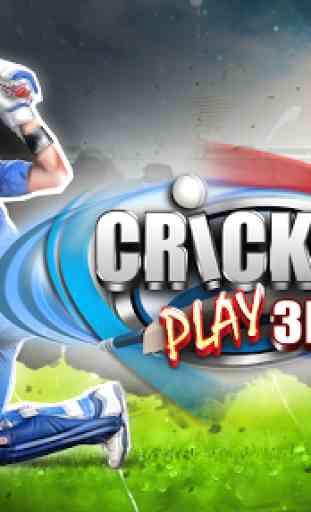 Cricket Jogar 3D:Live The Game 1