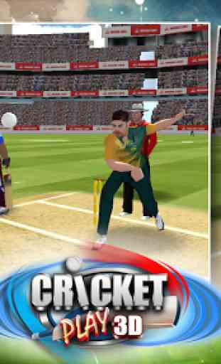 Cricket Jogar 3D:Live The Game 4