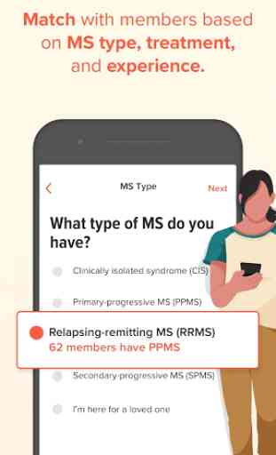 MS Healthline: Multiple Sclerosis Chat App 2