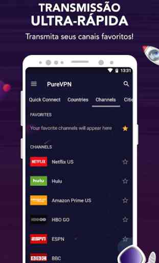 PureVPN - Mais segura VPN para Android 3