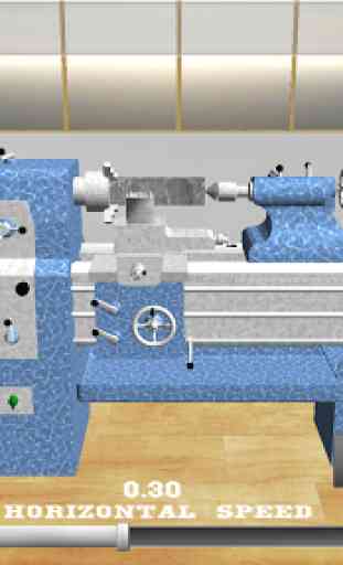 Torneiro Mecânico: 3D Fresagem/Corte Simulador 1