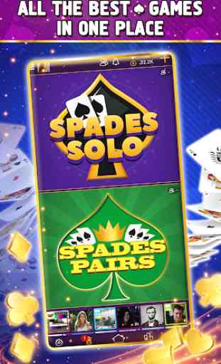 VIP Spades - Online Card Game 2