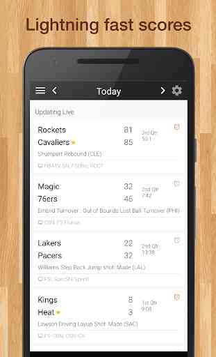 Basketball NBA Live Scores & Schedule: PRO Edition 1