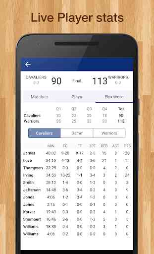 Basketball NBA Live Scores & Schedule: PRO Edition 4
