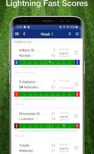 College Football Live Scores, Plays, & Schedules 1