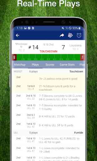 College Football Live Scores, Plays, & Schedules 2