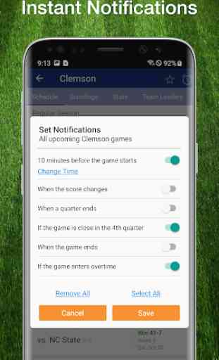 College Football Live Scores, Plays, & Schedules 4