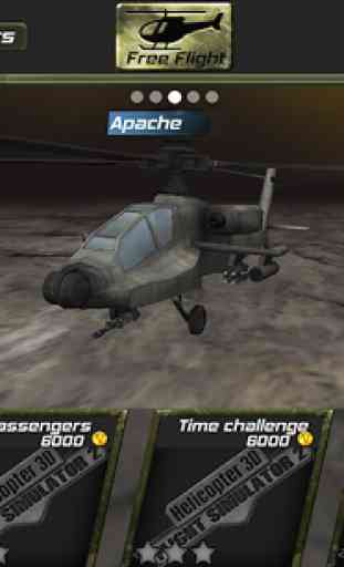 Helicóptero 3D simulador vôo 2 4