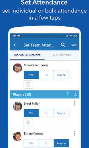 InstaTeam Sports Team Management for team managers 4