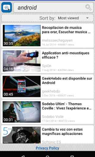 Quick Search for Dailymotion 2