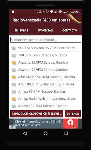 RadioVenezuela - 300+ live stations from Venezuela 1