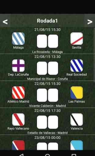 Tabela Campeonato Espanhol 19/20 2