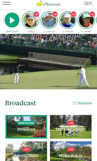The Masters Golf Tournament 2