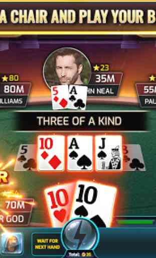 Wild Poker: Jogo de Poker Texas Holdem com Poderes 3