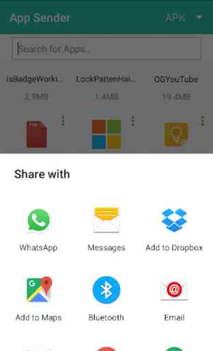 AppSender -  Share Apps 4