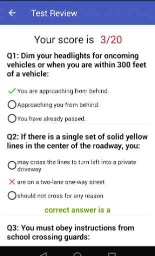 California DMV Driver License Practice Test 2