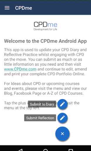 CPD Portfolio Builder - CPDme 2
