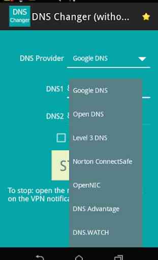 DNS Changer (without Root) 4