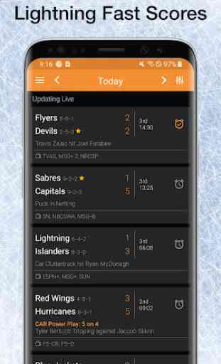 Hockey NHL Scores, Stats, & Live Plays 2020 1