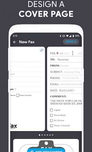 iFax: Send fax from phone, receive fax for free 4