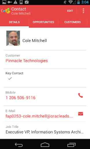 Oracle Sales Cloud Mobile 3