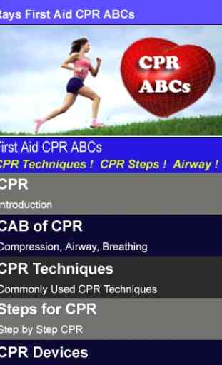 Rays First Aid CPR ABCs 1