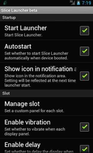 Slice Launcher beta 4