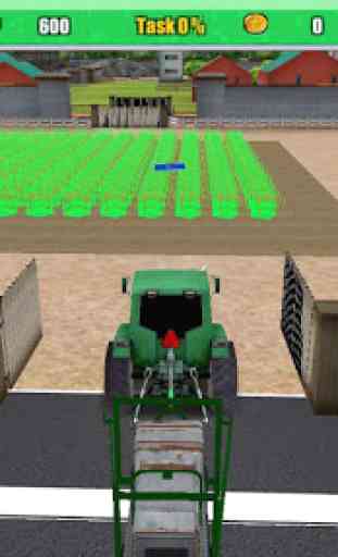 Combine Harvester Tractor Sim 3