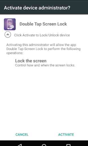 Double Tap Screen Lock 3