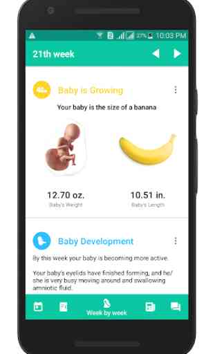 Estou grávida App / Gravidez 1