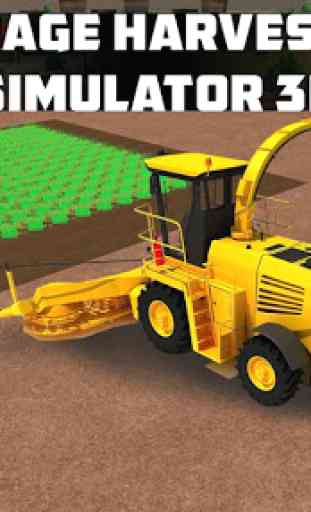 Forage Harvester Simulator 3D 1