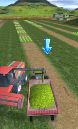 Forage Harvester Tractor Sim 3