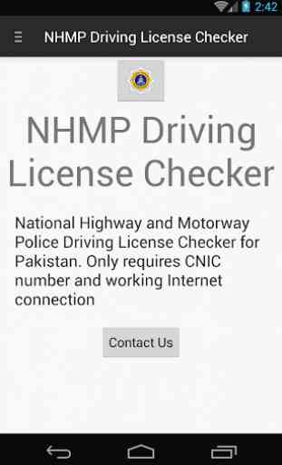 Motorway License Checker 3