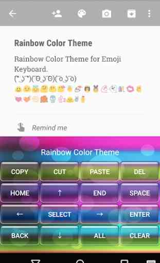 Rainbow Color Emoji Keyboard 3