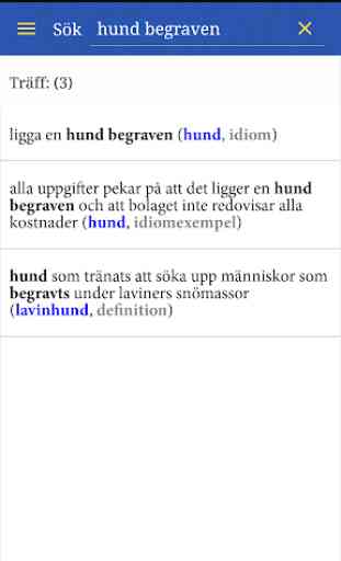 Svensk ordbok 3
