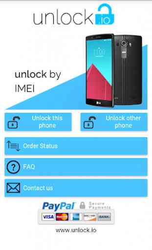 Unlock your LG phone by code 1