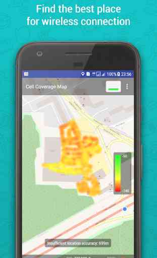 Cell Coverage Map: teste de sinal de rede móvel 2