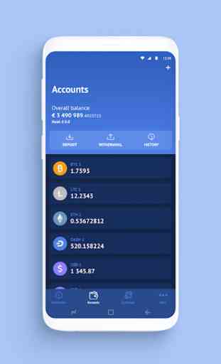 CoinsBank Mobile Wallet 2