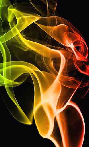 Colourful Smoke Wallpaper 1