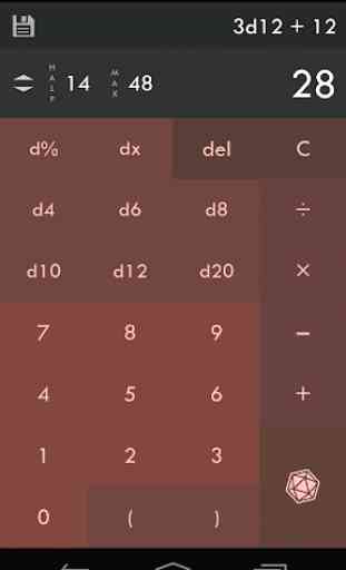 d20 Calculator 2