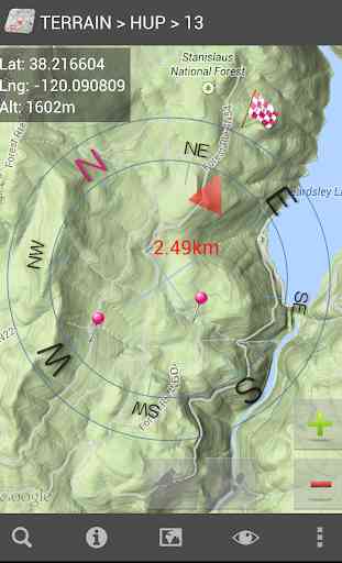 GeoCompass GPS Map Compass 2