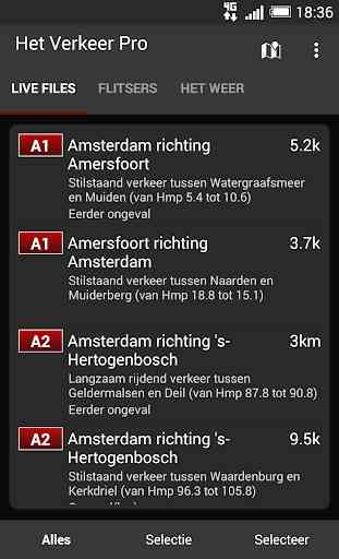Het Verkeer Pro - Dutch traffic app 1