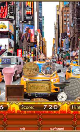 Hidden Objects New York City Puzzle Object Game 3