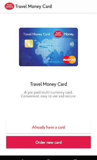 Post Office Travel Money Card 1