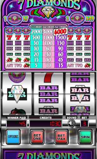 Seven Diamonds Deluxe : Vegas Slot Machines Games 3
