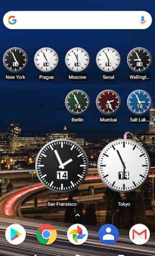 World Clock Widget 1